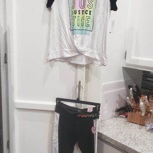Justice girls workout set